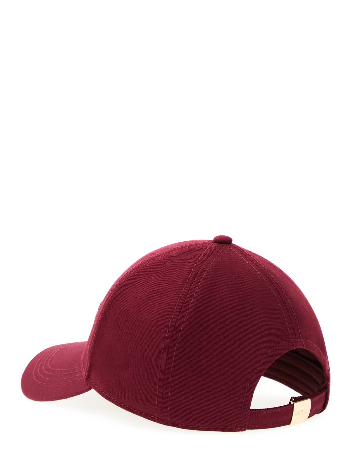 Cappello Guess donna modello baseball con logo frontale glitter BORGOGNA TU | Giò Fashion