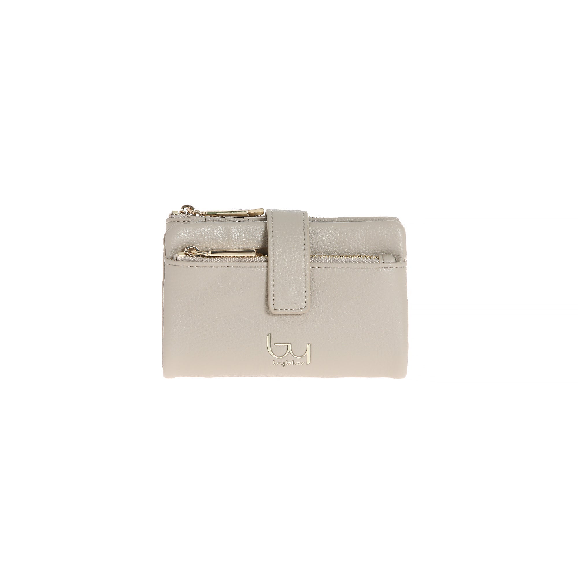 Portafoglio By Byblos elegante con chiusura a bottone Beige TU | Giò Fashion