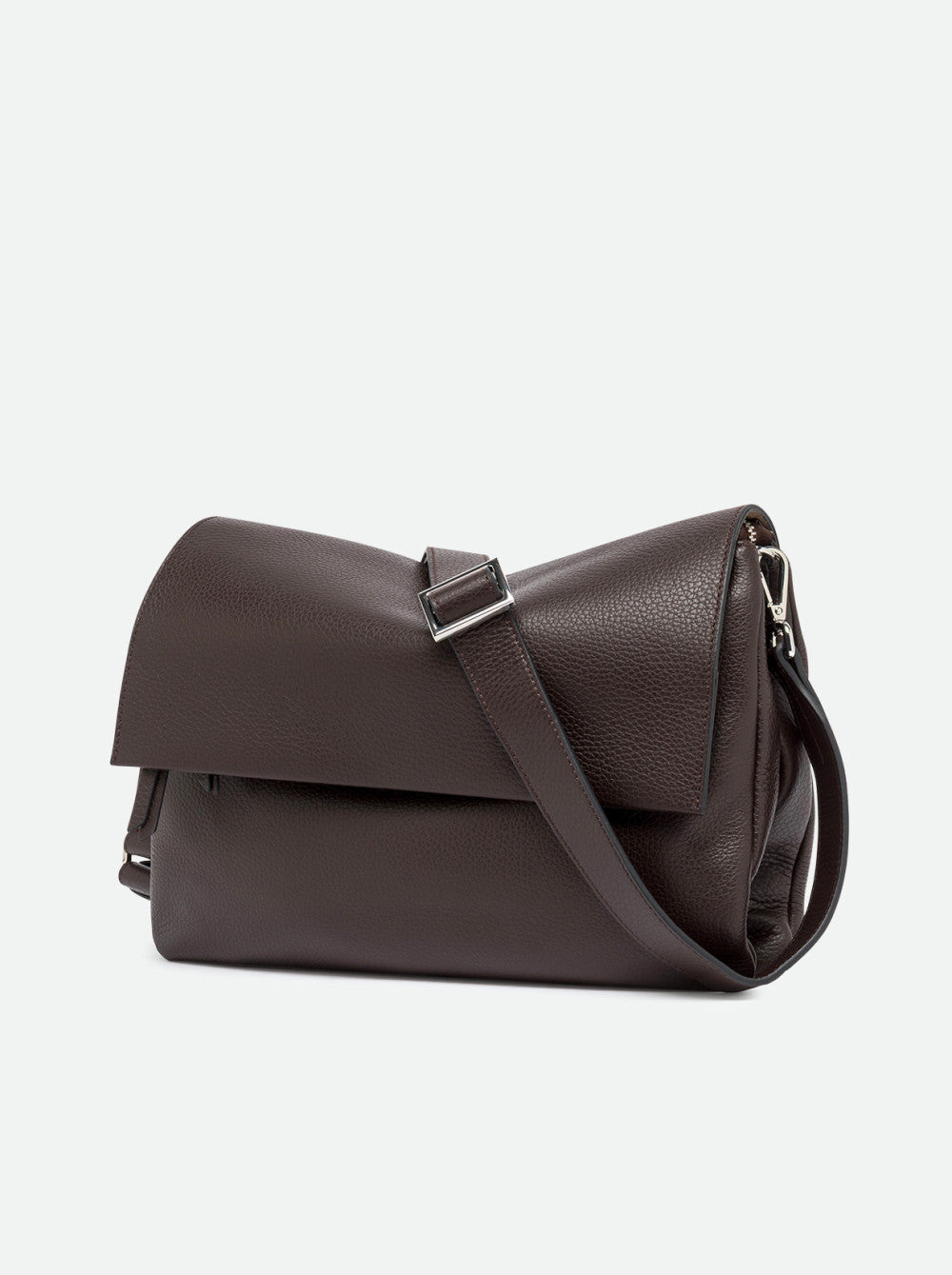 Borsa a Tracolla Gianni Chiarini Three in pelle con patta