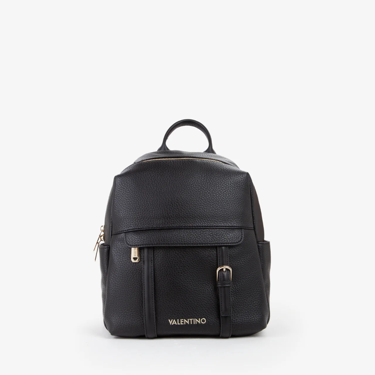Valentino zaino in ecopelle con tasca frontale Nero TU | Giò Fashion