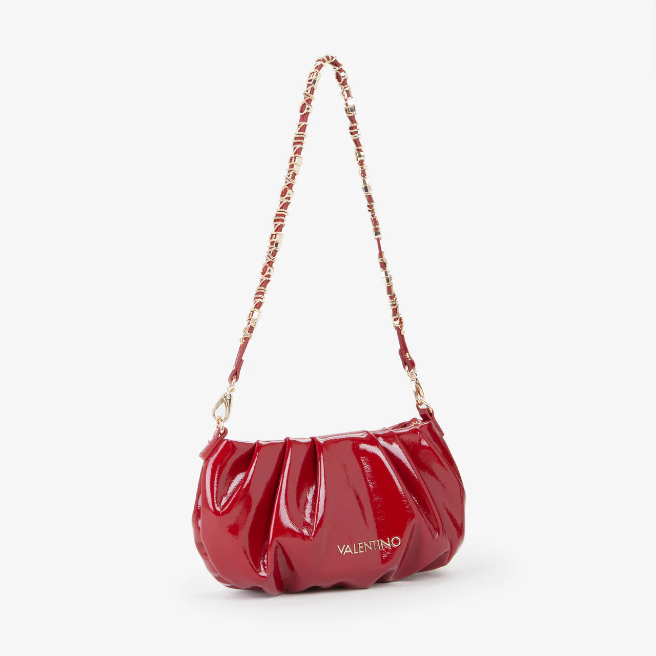 Borsa Da Toeletta Da Viaggio Di Colore Rosso Con Scomparti Separati Per