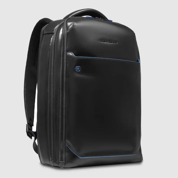 Zaino Piquadro porta PC con organizer interno e stile business Nero TU | Giò Fashion