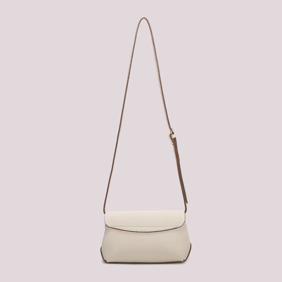 Mimi Mua borsa a tracolla elegante con patta e chiusura girevole
