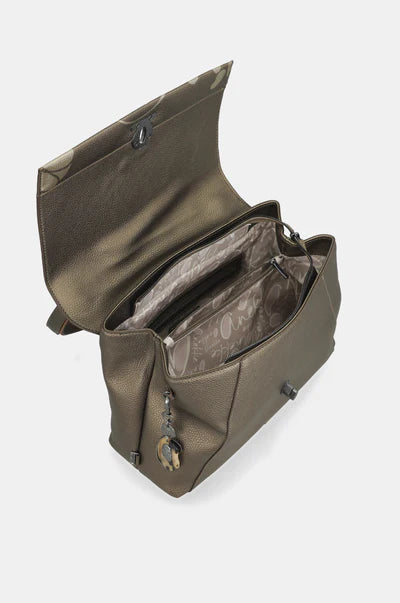 Borsa a Tracolla Anekke Donna con Patta e Chiusura Sicura Marrone TU | Giò Fashion