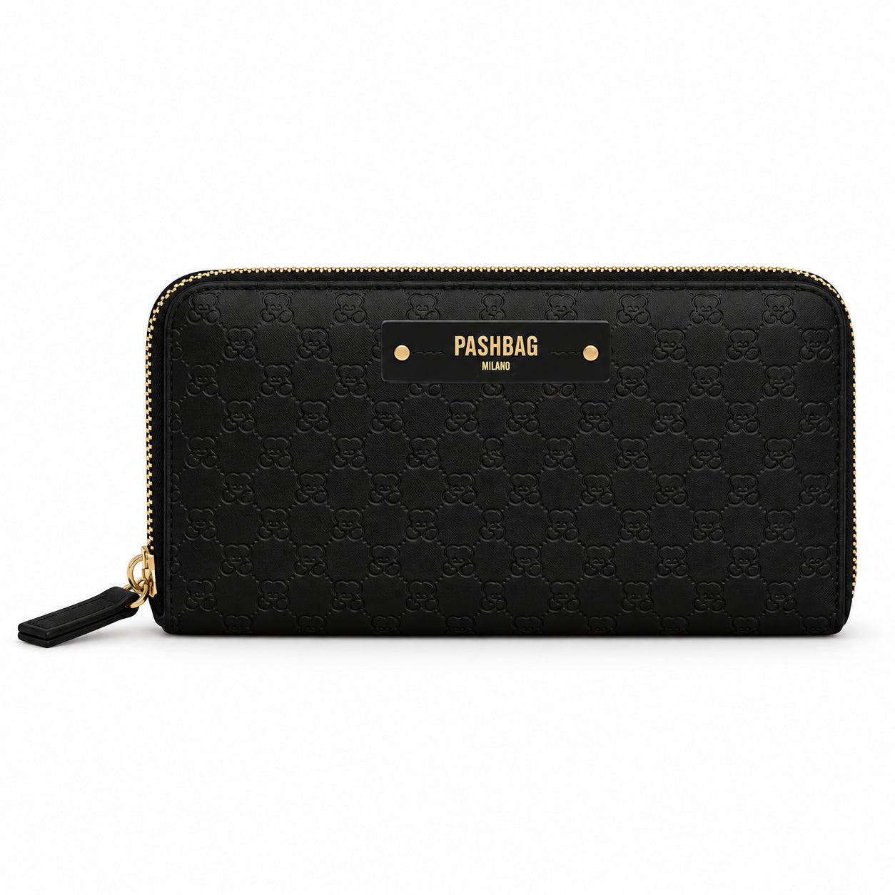 PashBag Portafoglio Donna Grande con Chiusura Zip Around