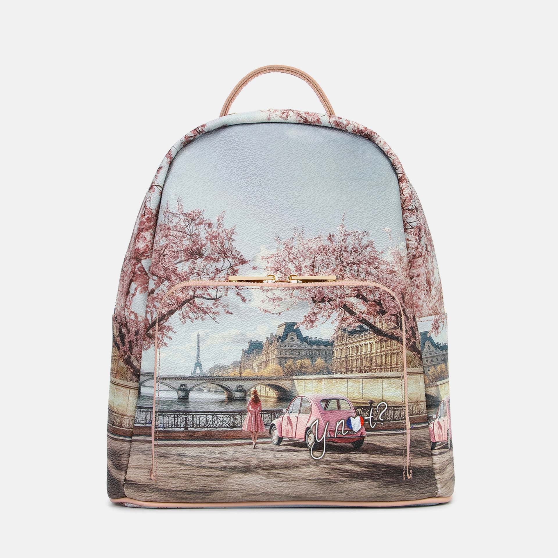 Y-Not Zaino YesBag Paris en Rose TU | Giò Fashion