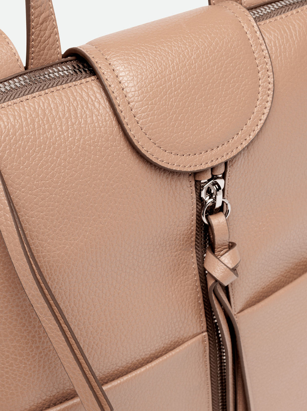 Zaino Gianni Chiarini Giada in pelle con zip frontale