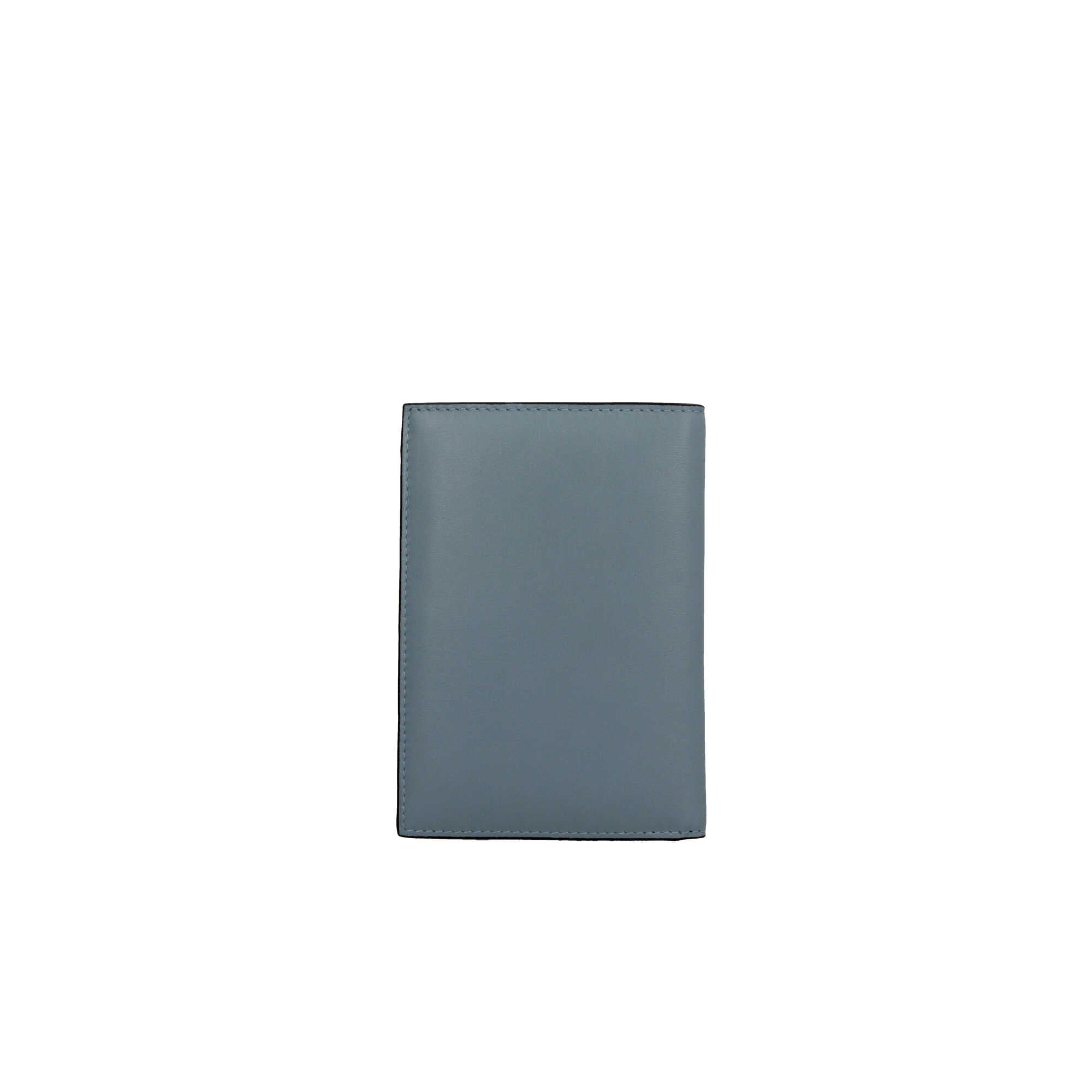 Piquadro porta passaporto in pelle con protezione RFID e scomparti per carte Blu TU | Giò Fashion