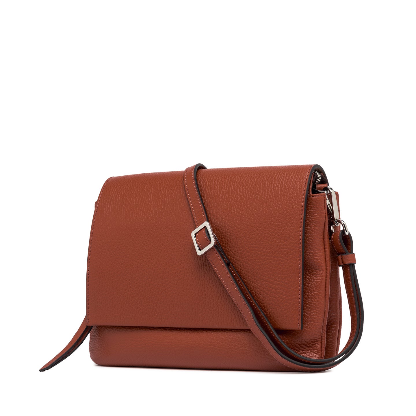 Borsa a tracolla Gianni Chiarini in pelle con patta
