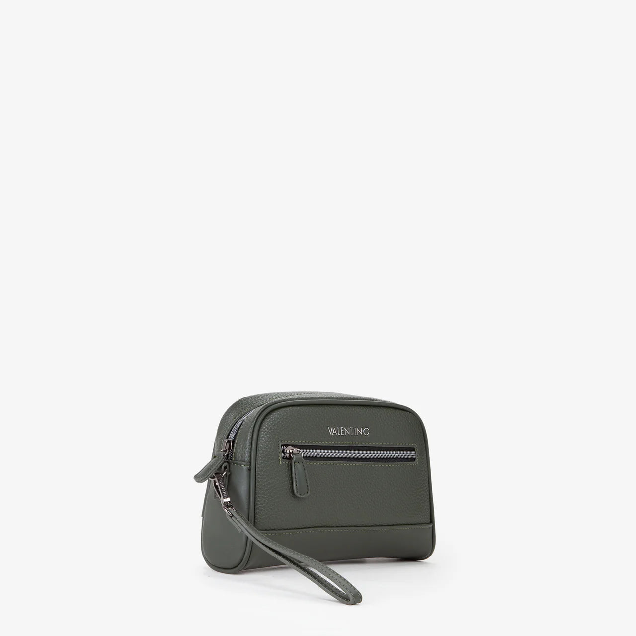 Borsa a tracolla compatta Valentino con zip frontale