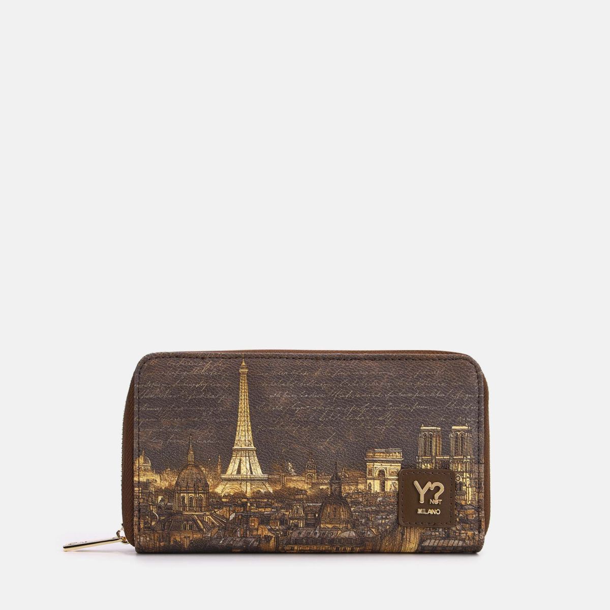 Ynot? Yes Bag Portafoglio Donna Grande in Ecopelle