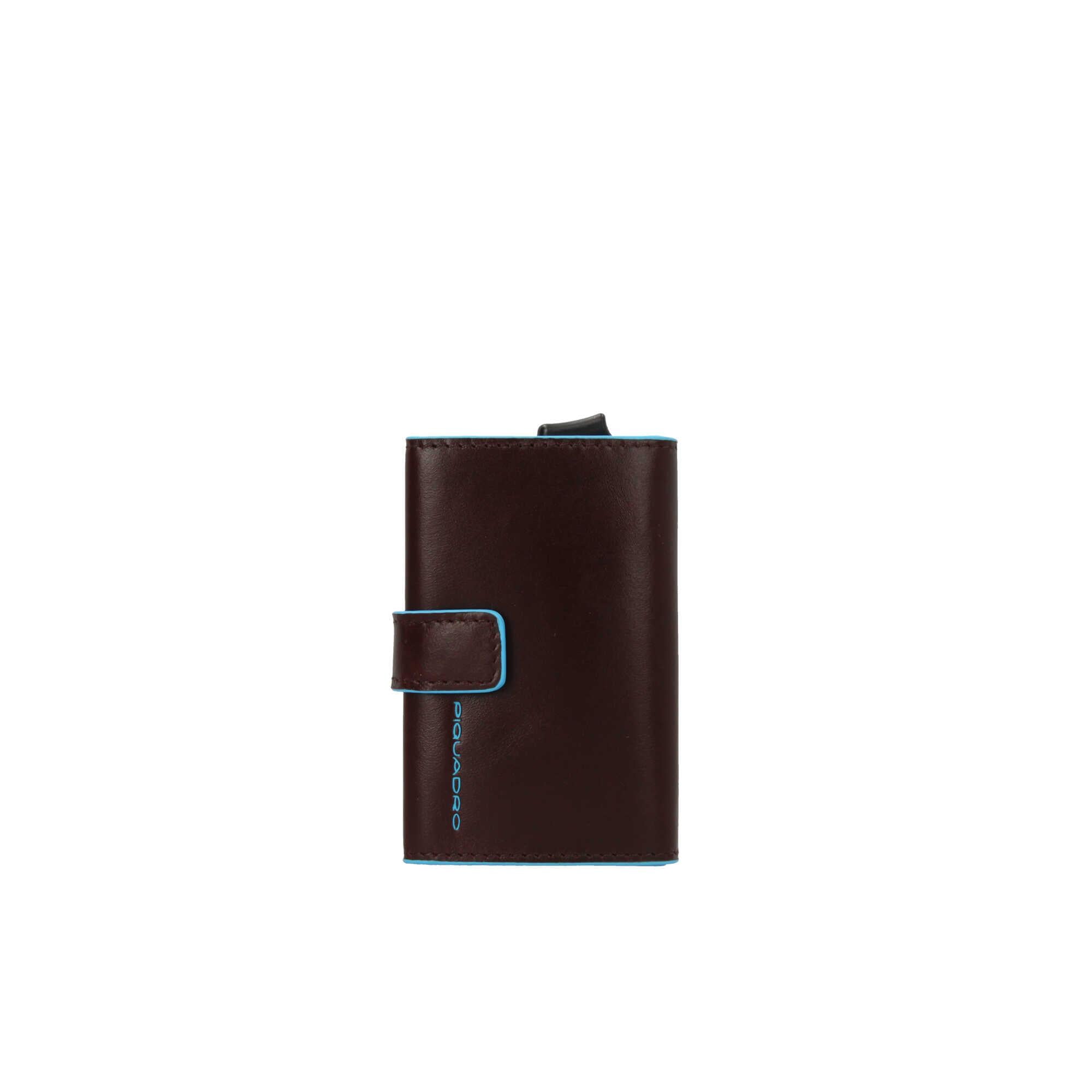 Porta carte Piquadro Blr con slot in metallo