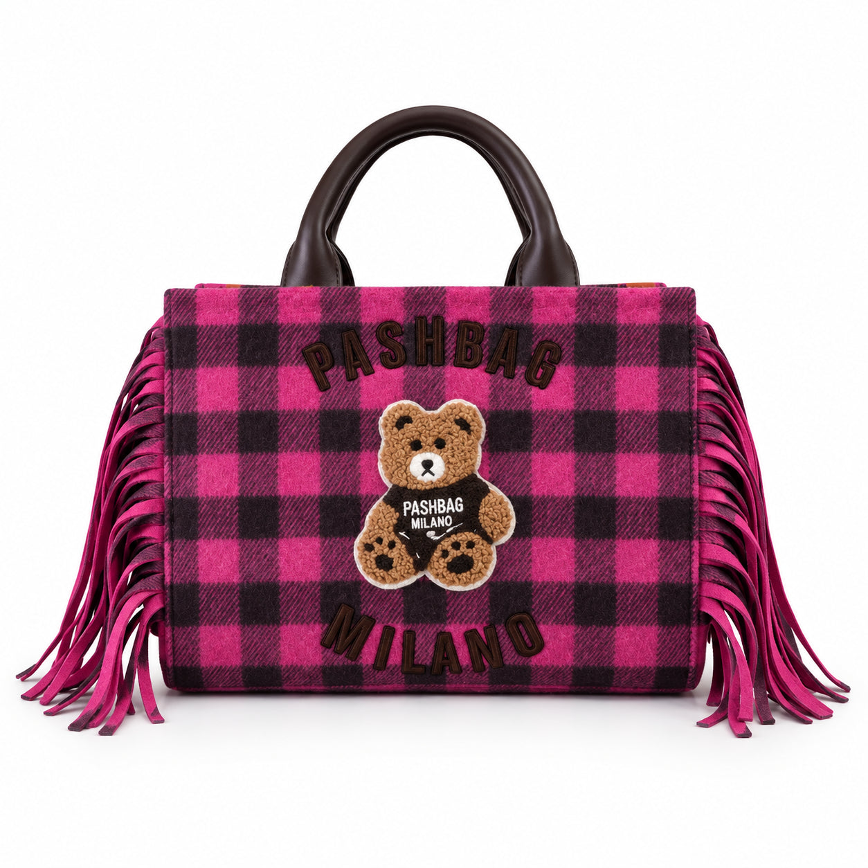 PashBag Mini Borsa a Mano Donna con Frange
