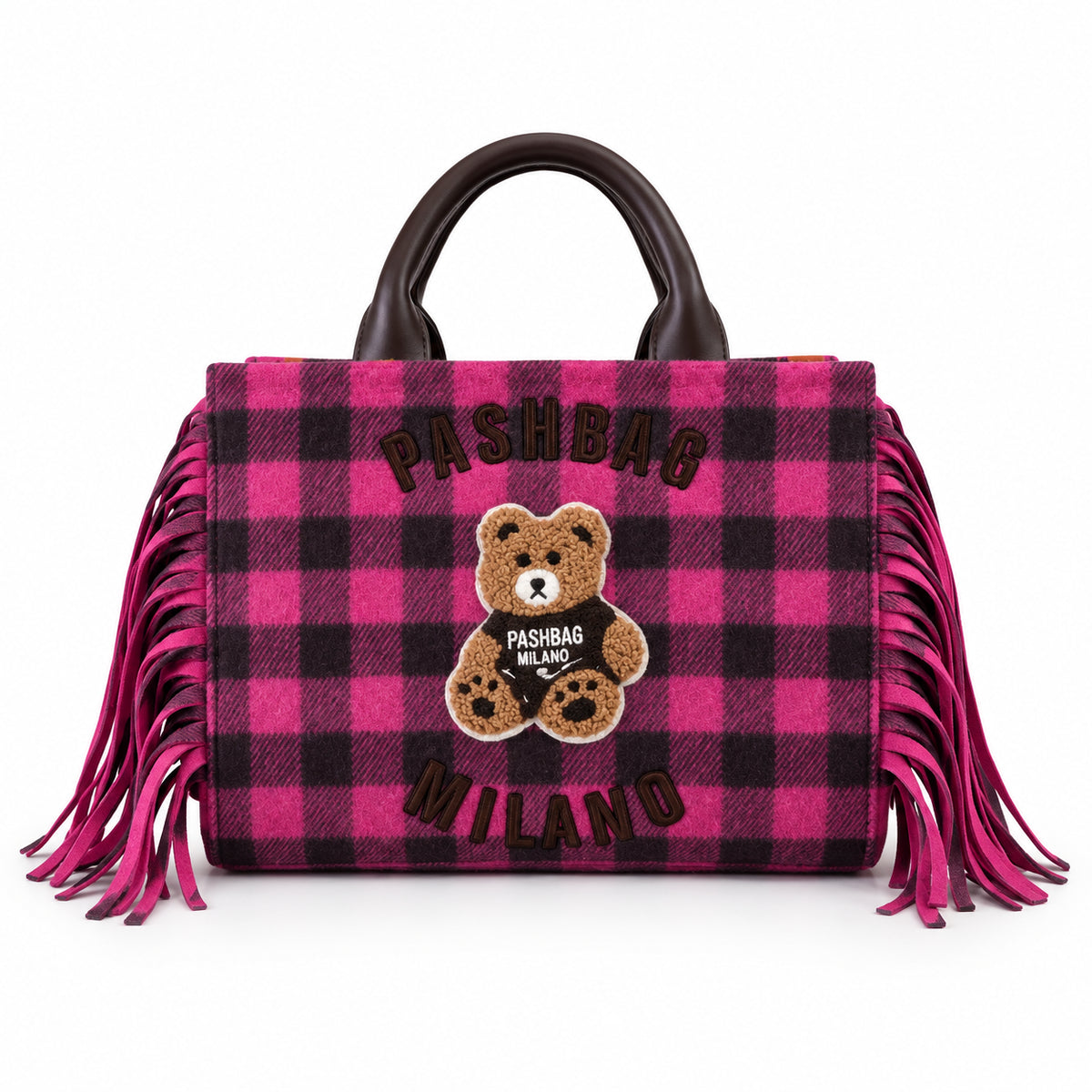 PashBag Mini Borsa a Mano Donna con Frange