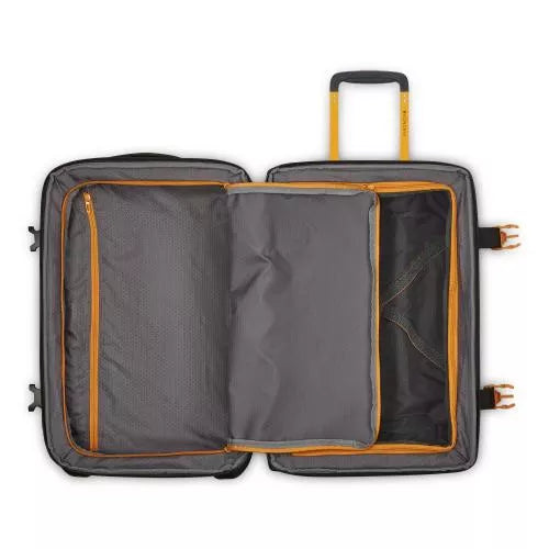 Trolley cabina compatto con ruote e manico telescopico pratico VERDE M TU | Giò Fashion