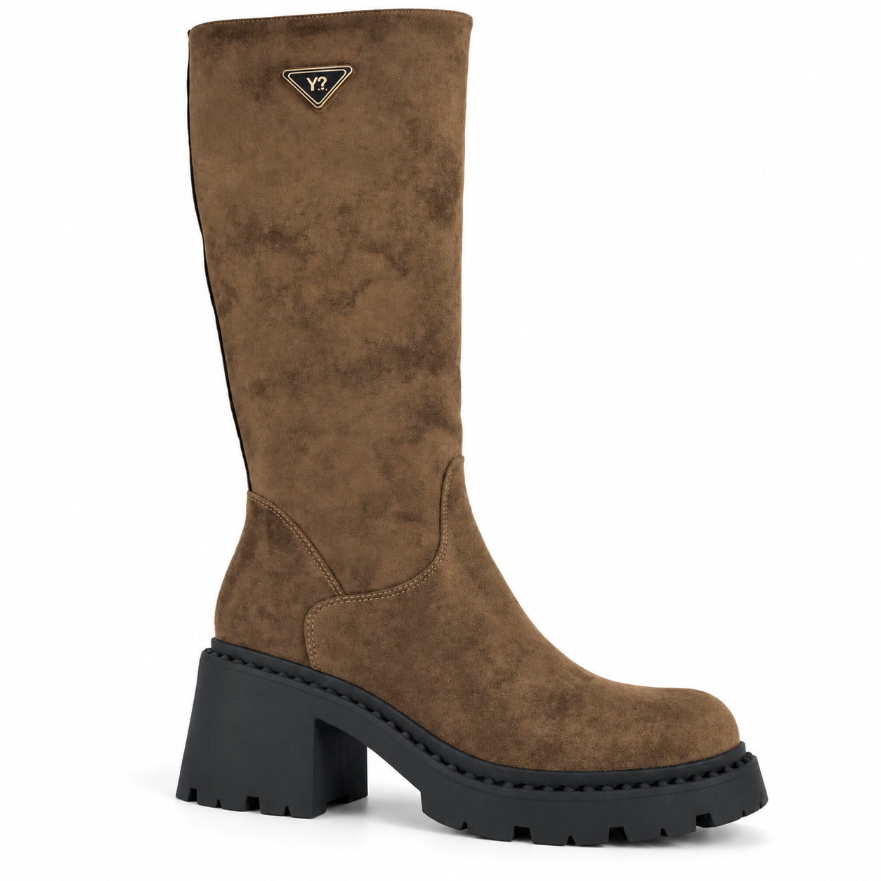Stivali Donna Ynot? Cachi con Tacco Chunky e Suola Carrarmato