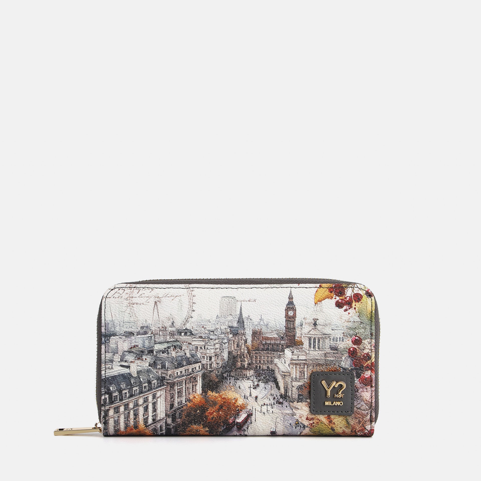 Ynot? Yes Bag Portafoglio Donna Grande in Ecopelle