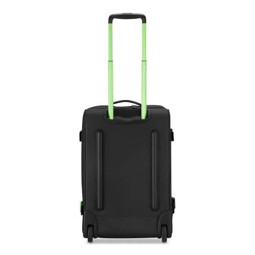 Trolley cabina compatto con ruote e manico telescopico pratico NERO TU | Giò Fashion