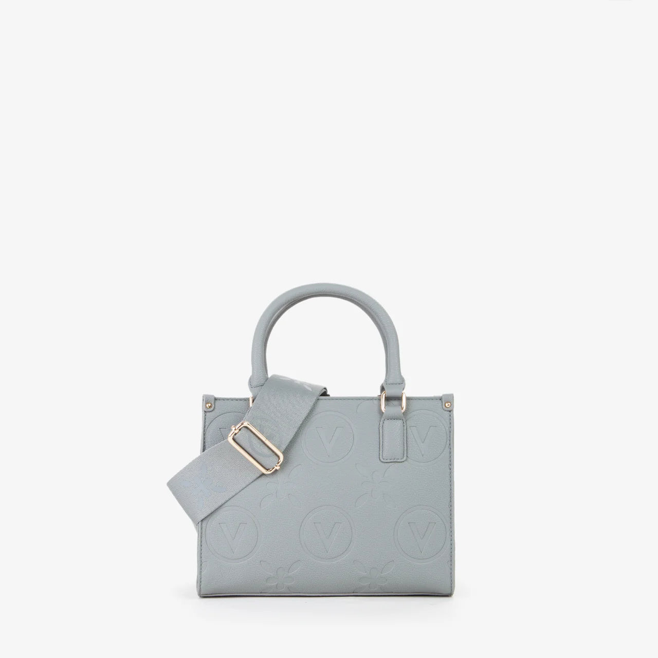 Valentino borsa a mano Samba media con tracolla regolabile Grigio TU | Giò Fashion