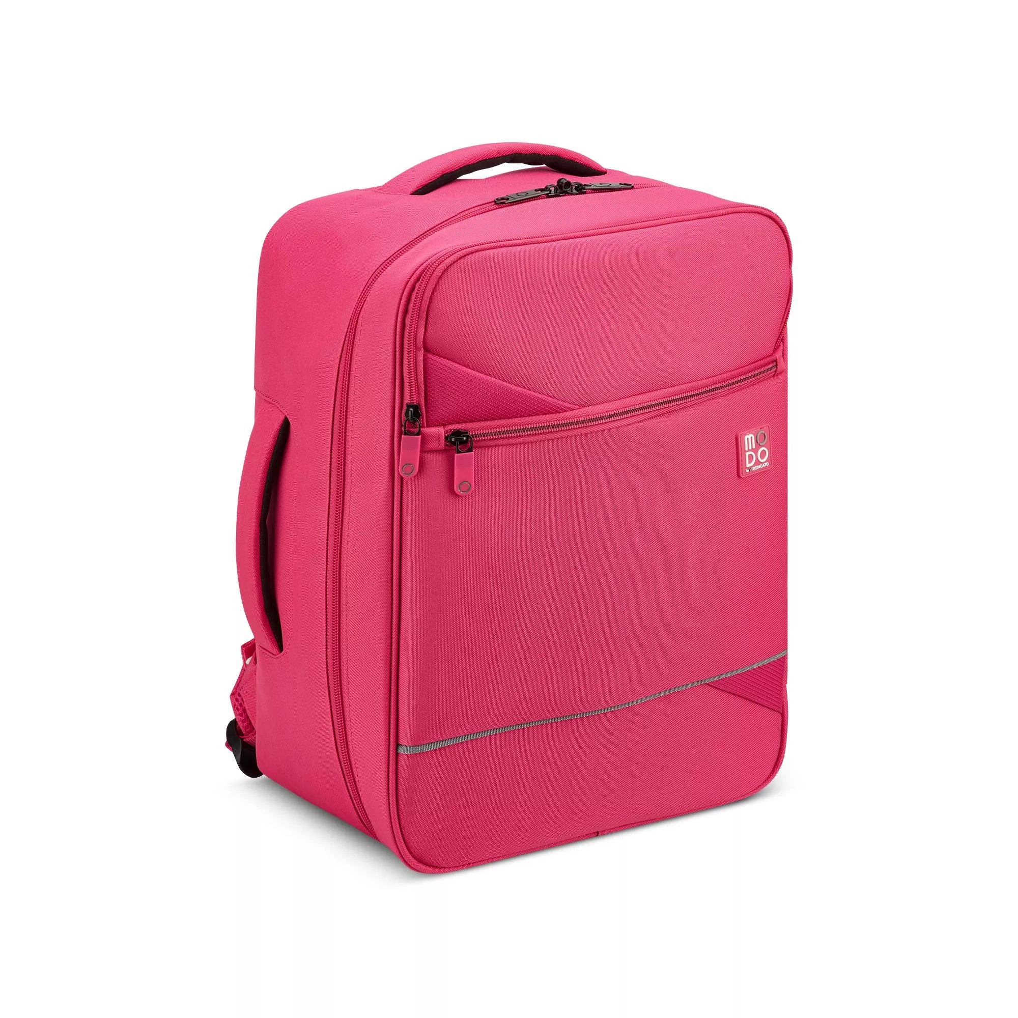 Modo by Roncato Zaino Cabina Porta PC Multitasche da Viaggio 40x30x20 MAGENTA TU | Giò Fashion
