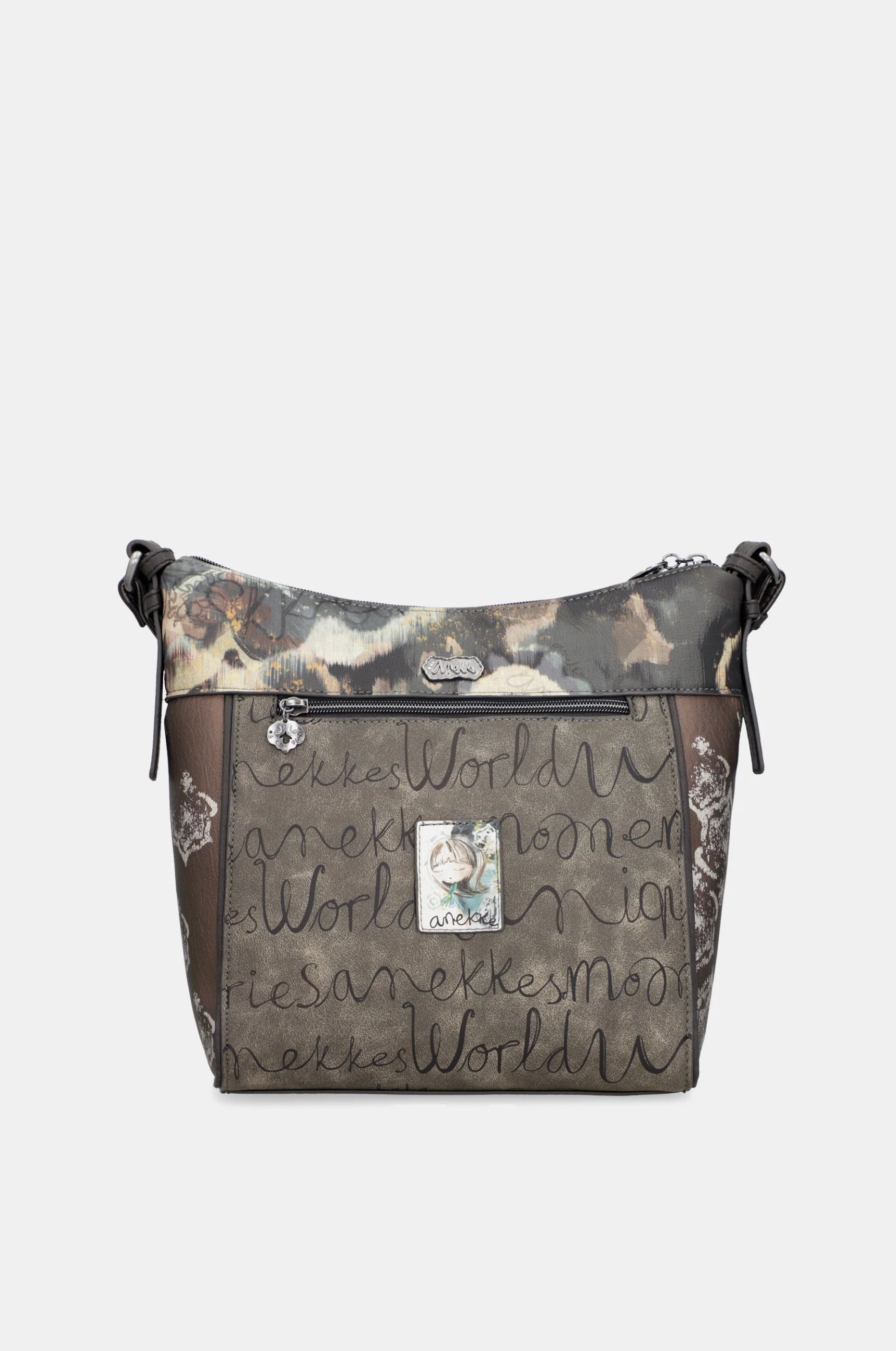 Borsa a tracolla Anekke The World of Dreams Marrone TU | Giò Fashion