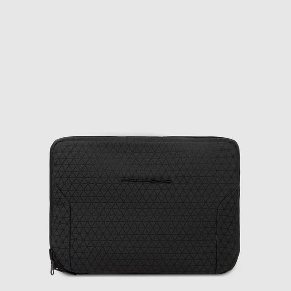 Borsa viaggio Piquadro in tessuto tecnico con tasca frontale Nero TU | Giò Fashion