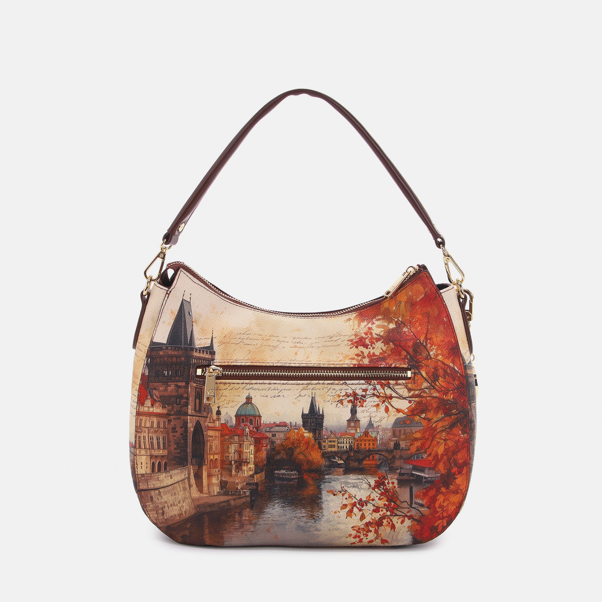 Ynot? Yes Bag Hobo Bag Donna con Tracolla