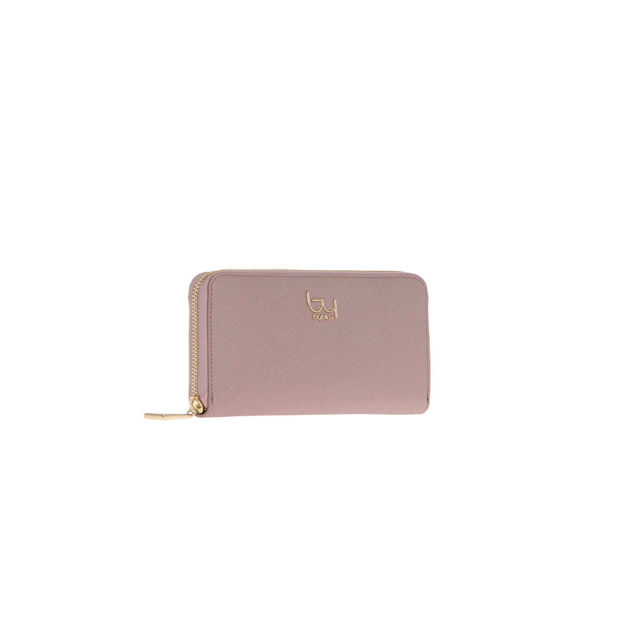 Portafoglio By Byblos grande con chiusura zip Rosa TU | Giò Fashion