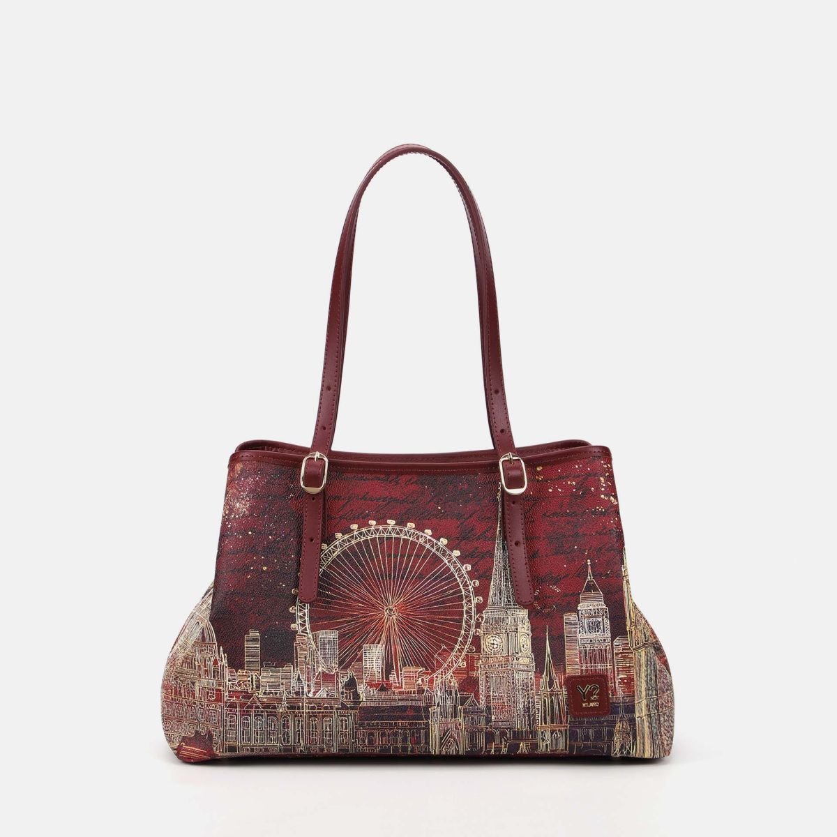 Ynot? Yes Bag Borsa Tote Grande Donna con Tracolla