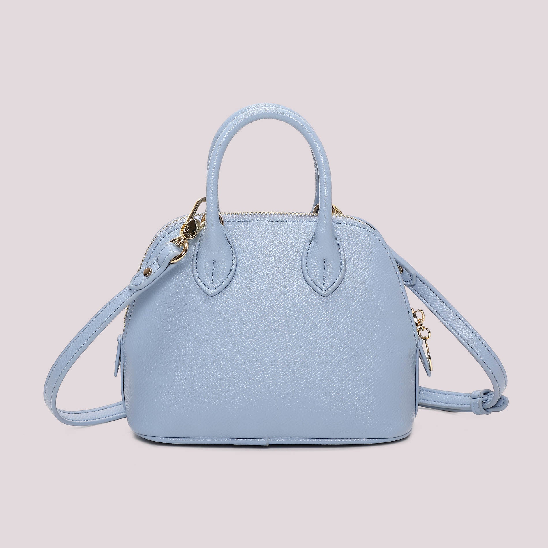 Borsa a mano donna Mimi Mua con tracolla rimovibile design elegante compatto CELESTE TU | Giò Fashion