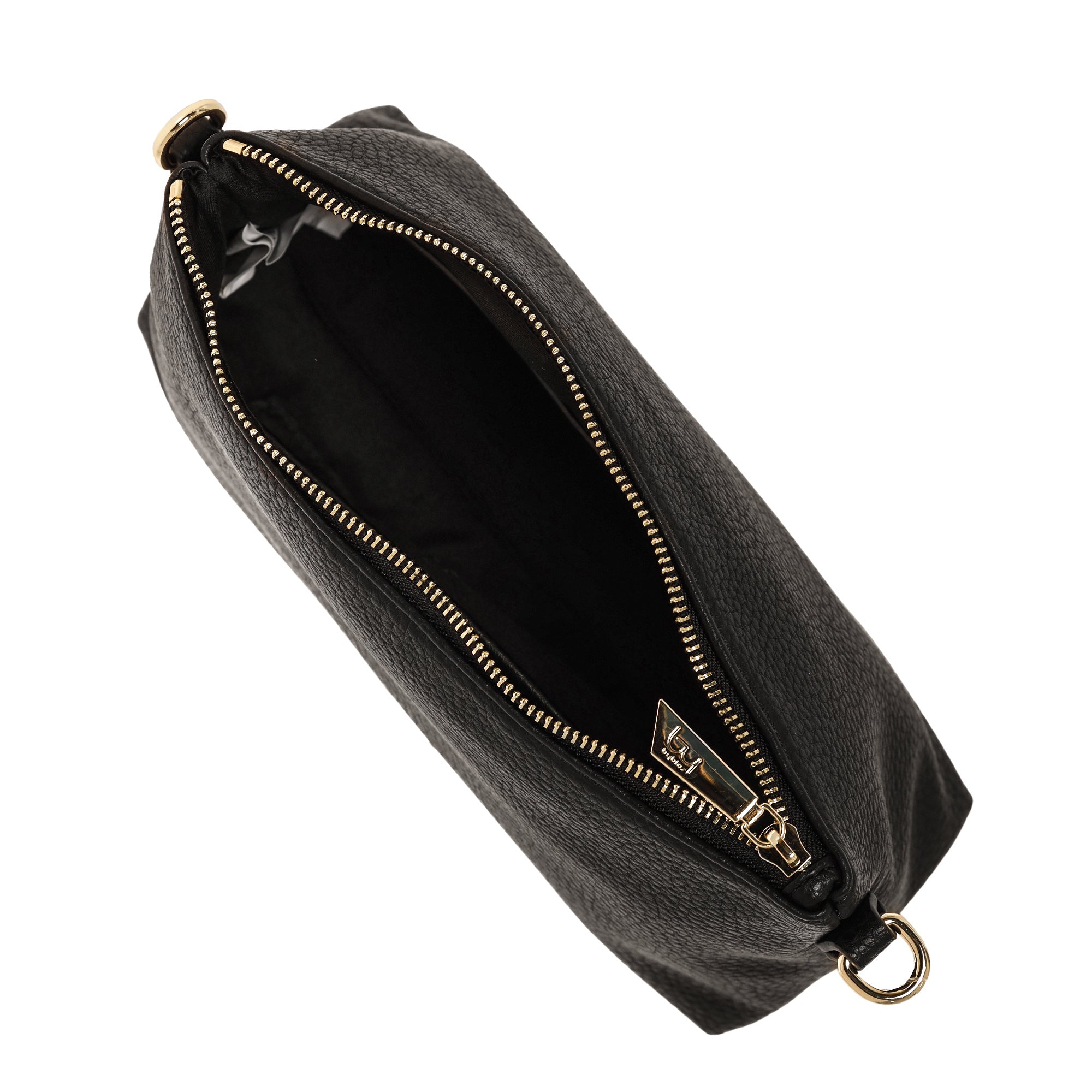 Borsa a tracolla Byblos donna compatta con zip e design essenziale elegante Nero TU | Giò Fashion
