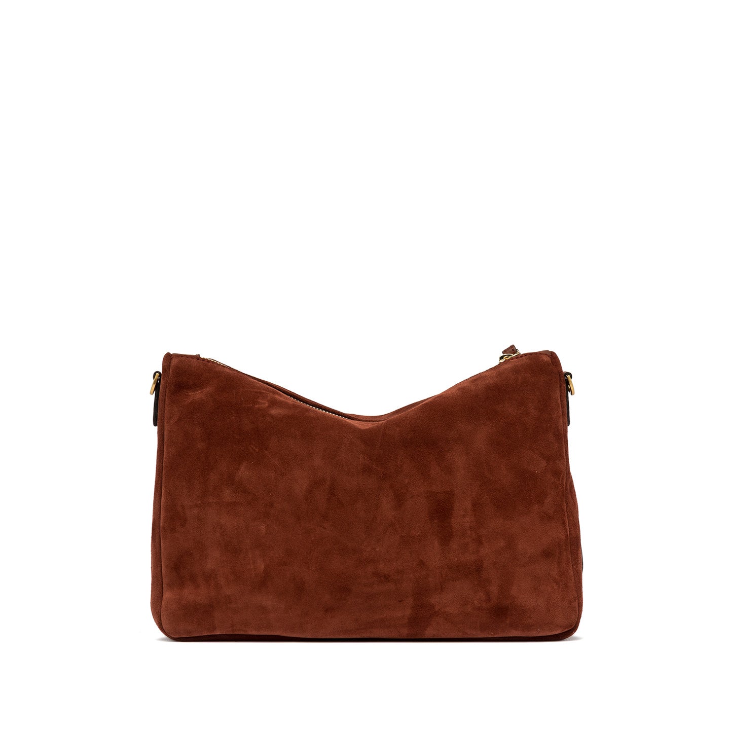 Gianni Chiarini Nora Pouch borsa in pelle scamosciata con tracolla removibile COCCIO TU | Giò Fashion