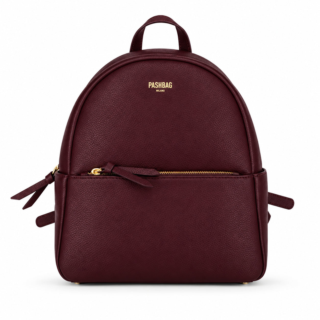 PashBag Zaino Donna Compatto con Tasca Frontale Zip