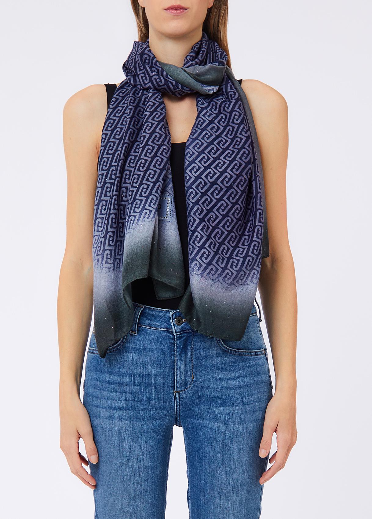 Liu Jo Foulard Donna Grande con Logo Monogram