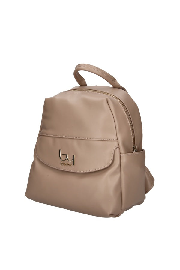 Borsa a tracolla con chiusura zip Beige TU | Giò Fashion