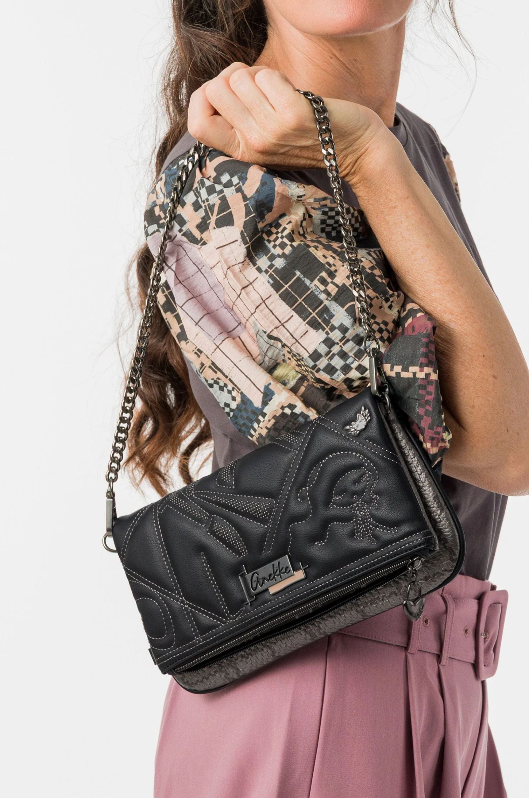 Borsa a Tracolla Grande Donna Anekke