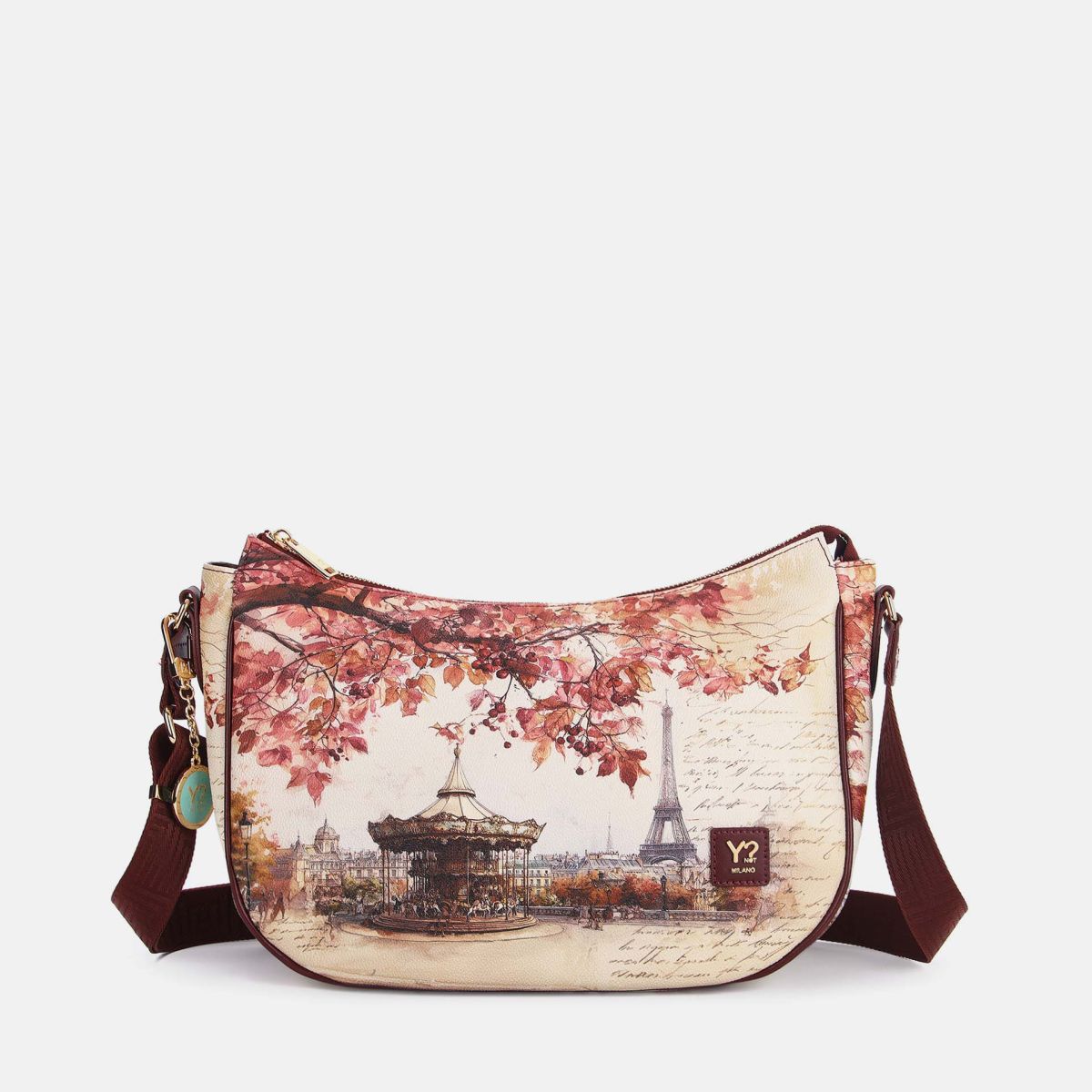Ynot? Yes Bag Borsa a Spalla Donna con Tracolla