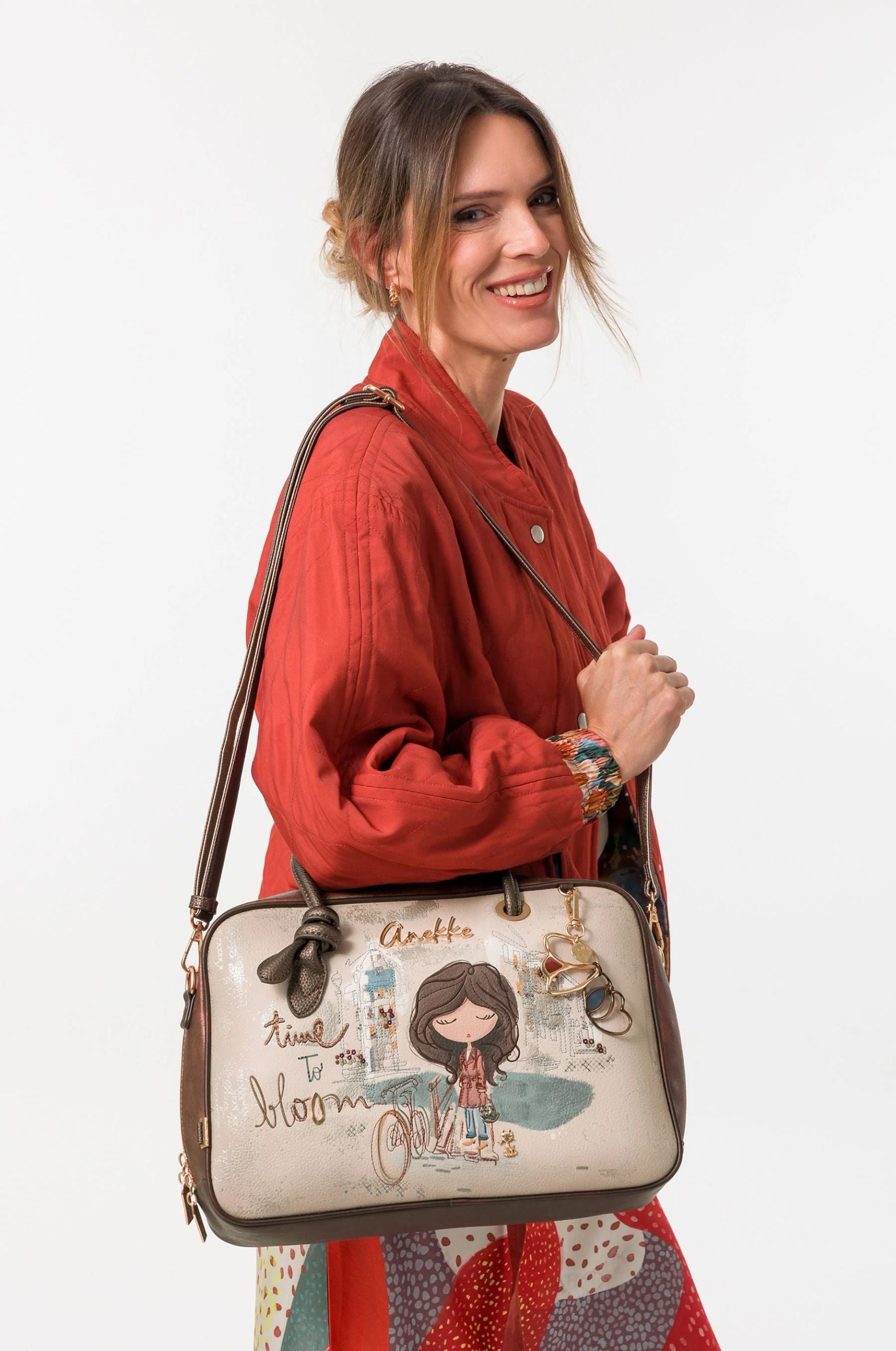 Borsa Donna Anekke con Manici e Tracolla