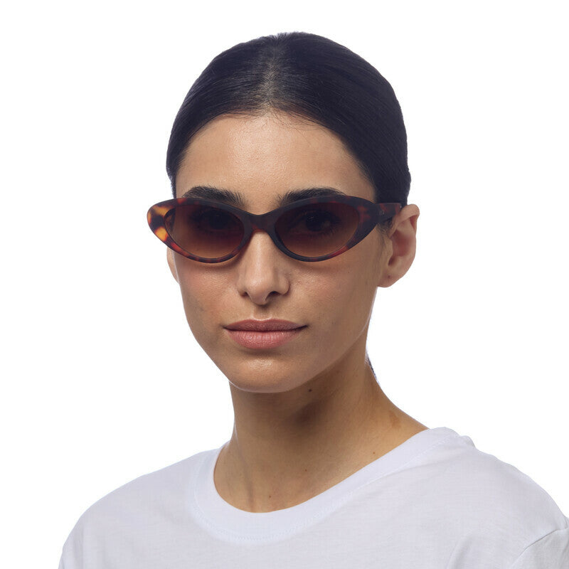 OKKIA Lina Occhiali da Sole Donna Small Cat Eye con Lenti Sfumate e Protezione UV400