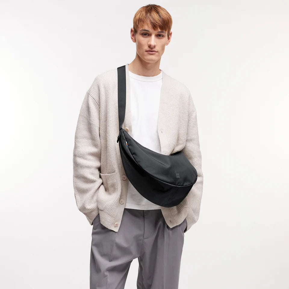 Borsa a Spalla Moon Bag Large Capiente con Tracolla Regolabile