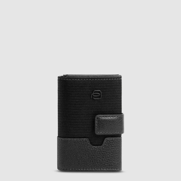 Portacarte Piquadro in pelle con protezione RFID
