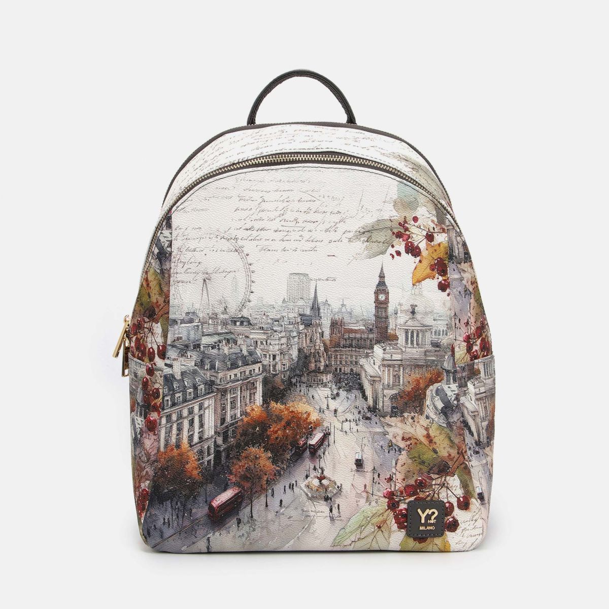 Ynot? Yes Bag Zaino Donna Grande con Spallacci Regolabili