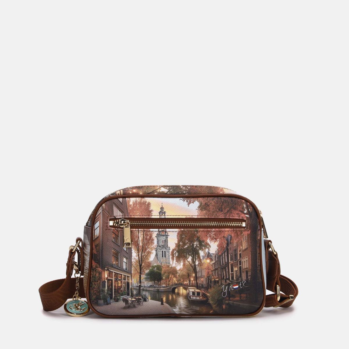 Ynot? Yes Bag Borsa a Tracolla Donna Piccola in Ecopelle