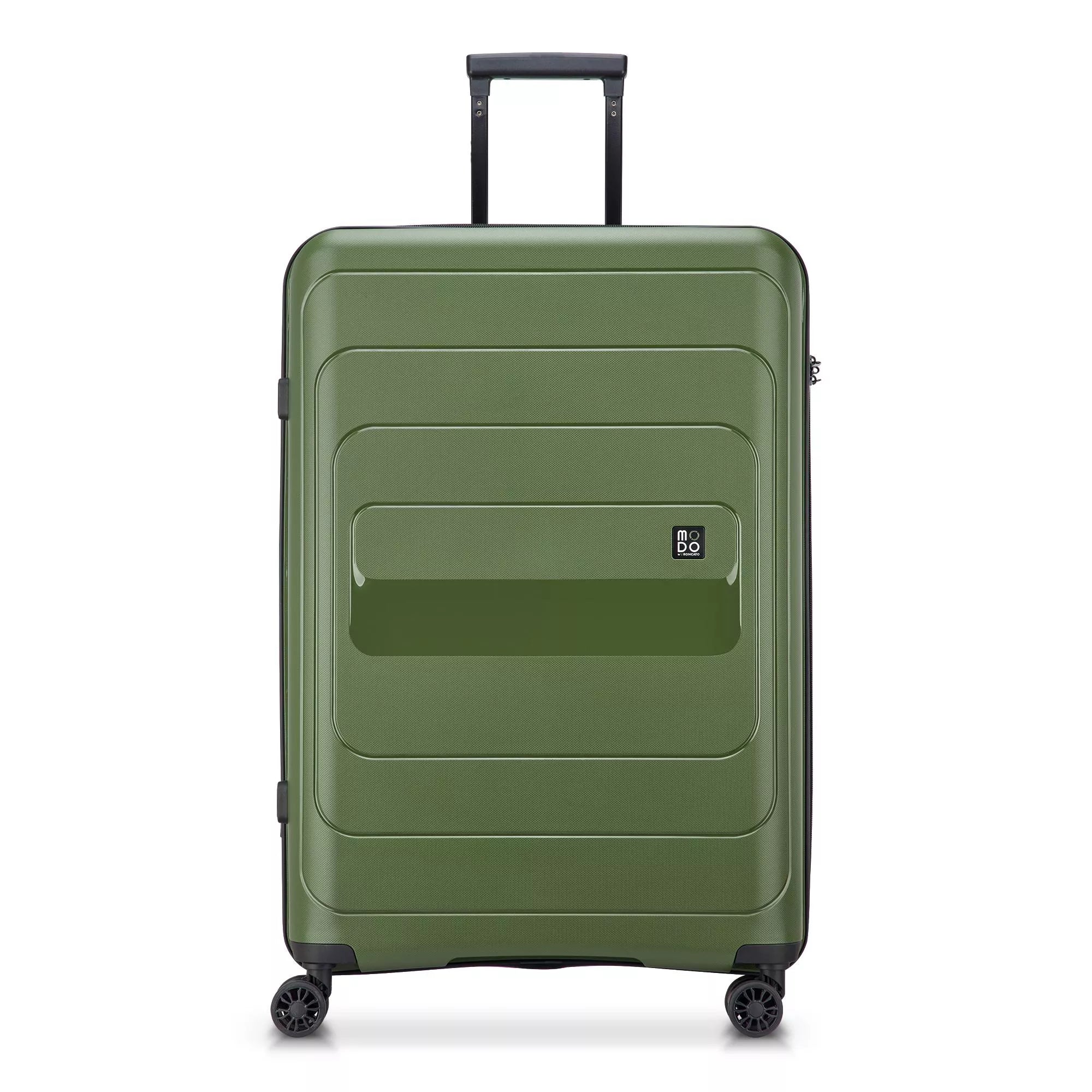 Modo by Roncato Trolley Grande Rigido 4 Ruote da Viaggio 76x49,5x28,5 VERDE TU | Giò Fashion
