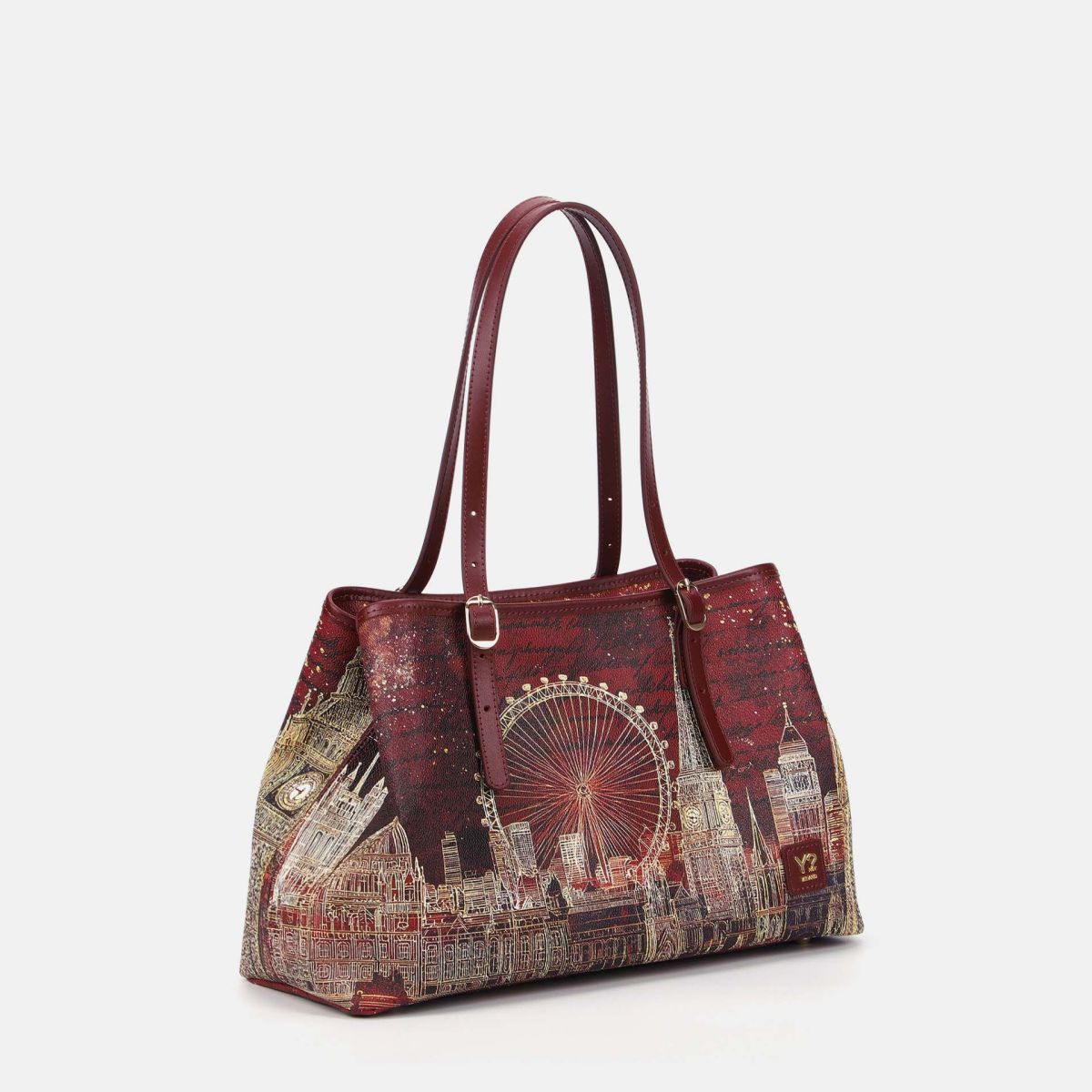 Ynot? Yes Bag Borsa Tote Grande Donna con Tracolla