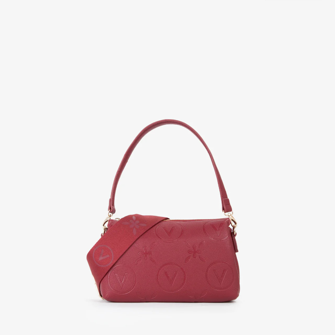 Valentino borsa a spalla Samba piccola con doppio manico BORDEAUX TU | Giò Fashion