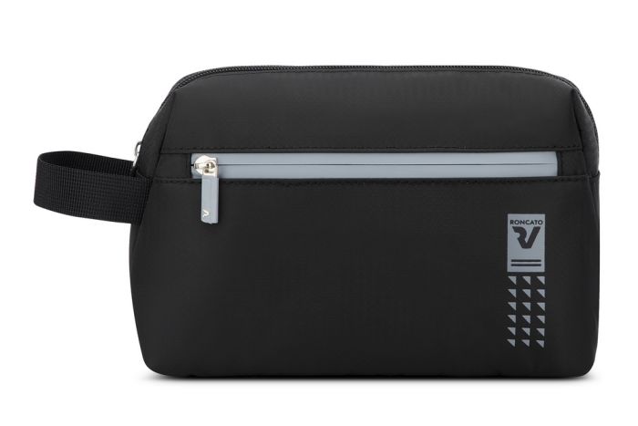 Roncato beauty case da viaggio compatto con tasche organizzate e manico laterale NERO TU | Giò Fashion