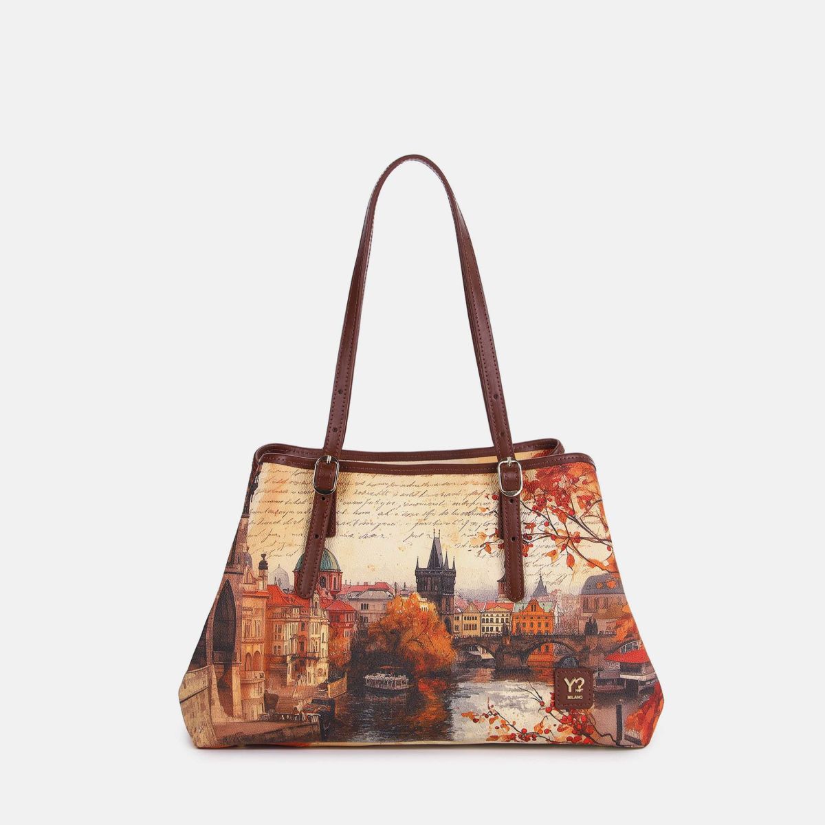 Ynot? Yes Bag Borsa Tote Grande Donna con Tracolla