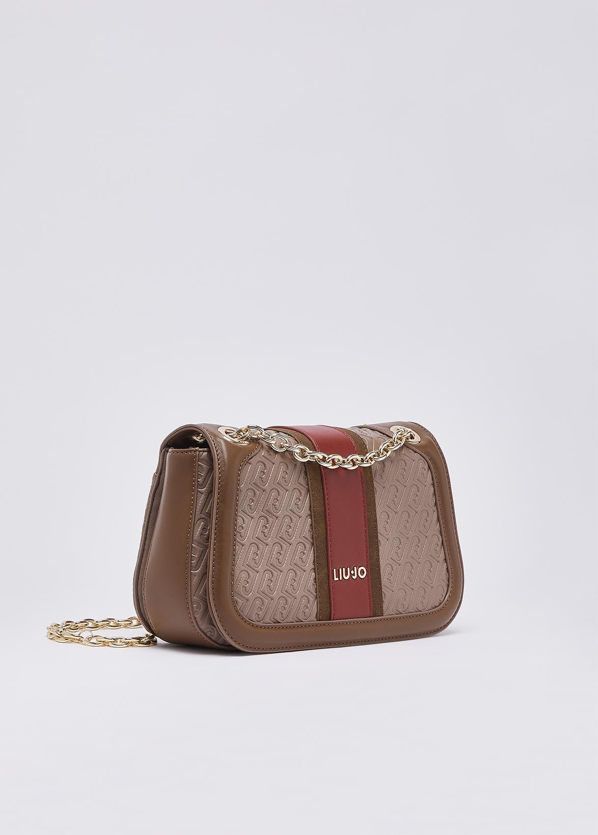 Liu Jo Borsa a Tracolla Media Donna con Logo Monogram