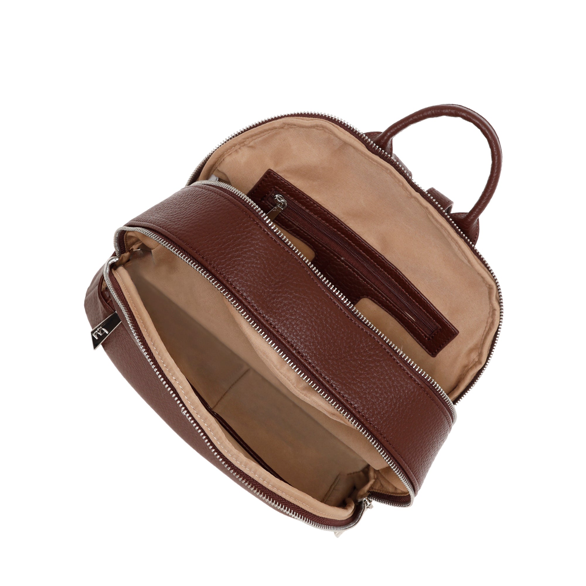 Zaino Donna By Byblos con Logo Metallico e Tasca Frontale